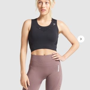 GYMSHARK energy +seamless crop top